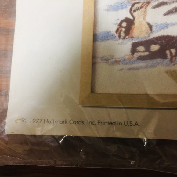 Crewel Picture Kit Ducks Blue Winged Teal #7855 - Picture 3 of 6